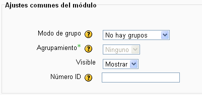 Ajustes comunes base de datos