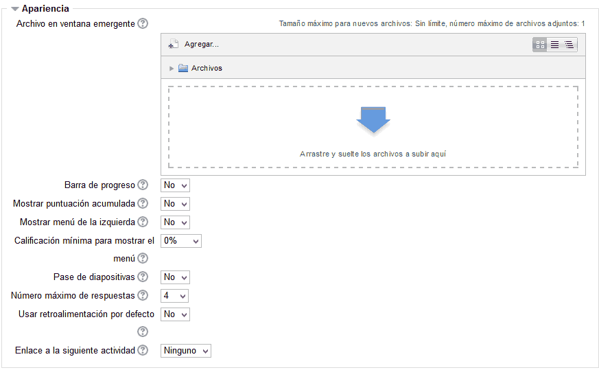 Apariencia lección