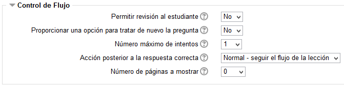 Módulo control de flujo lección