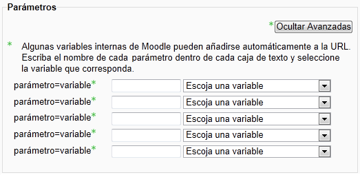 Parámetros de una URL